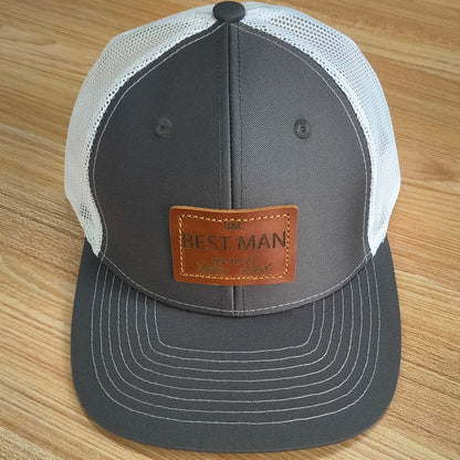 bestman charcoal white cap 2