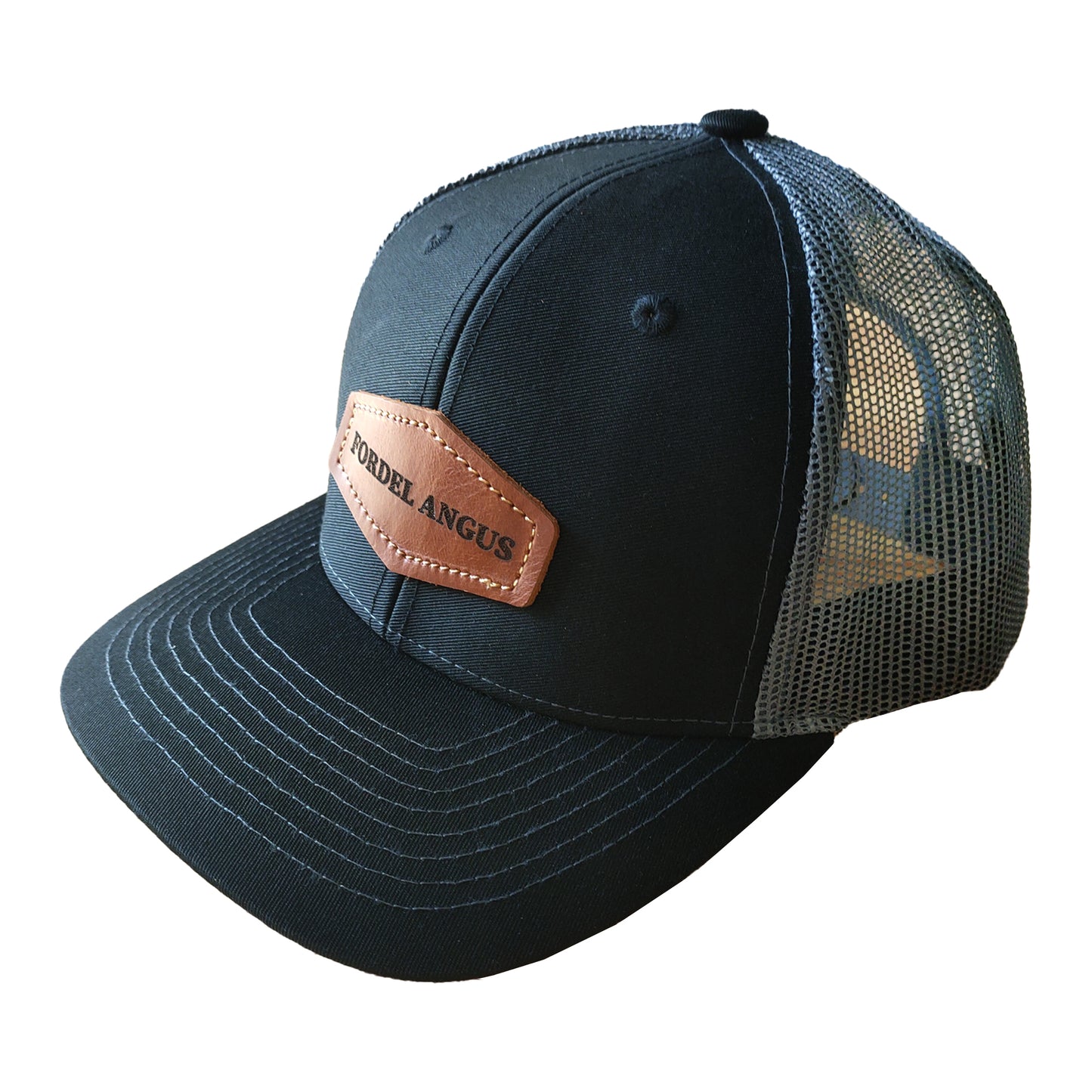 Custom Leather Patch Hat Traveling Hat Hunting Shooting Hat