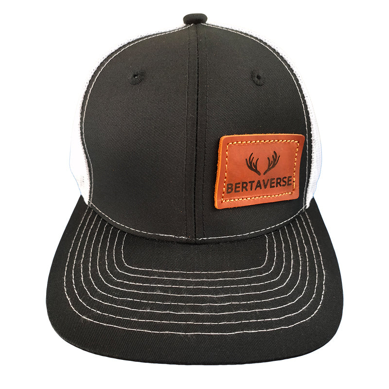 Custom Leather Patch Hat Trucker Hat