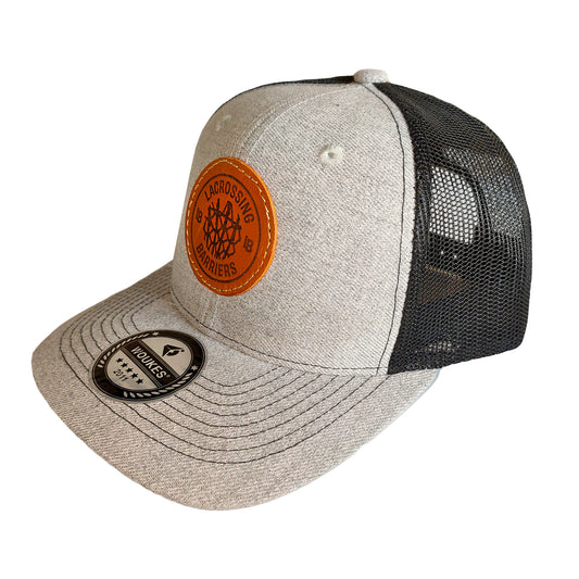 2pcs Leather Patch Hat Company Gifts Hat with Logo